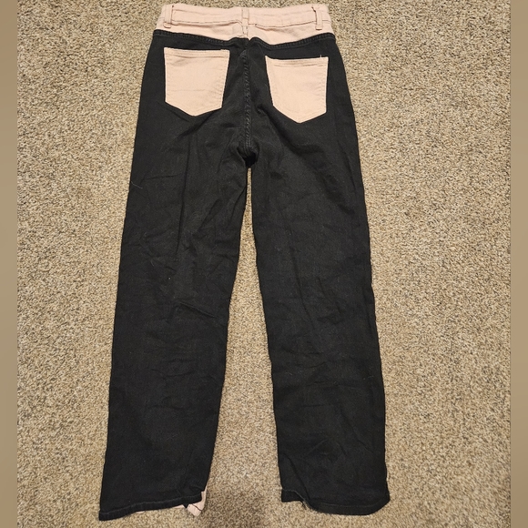 High waisted patchwork jeans by Amazon - Picture 3 of 4